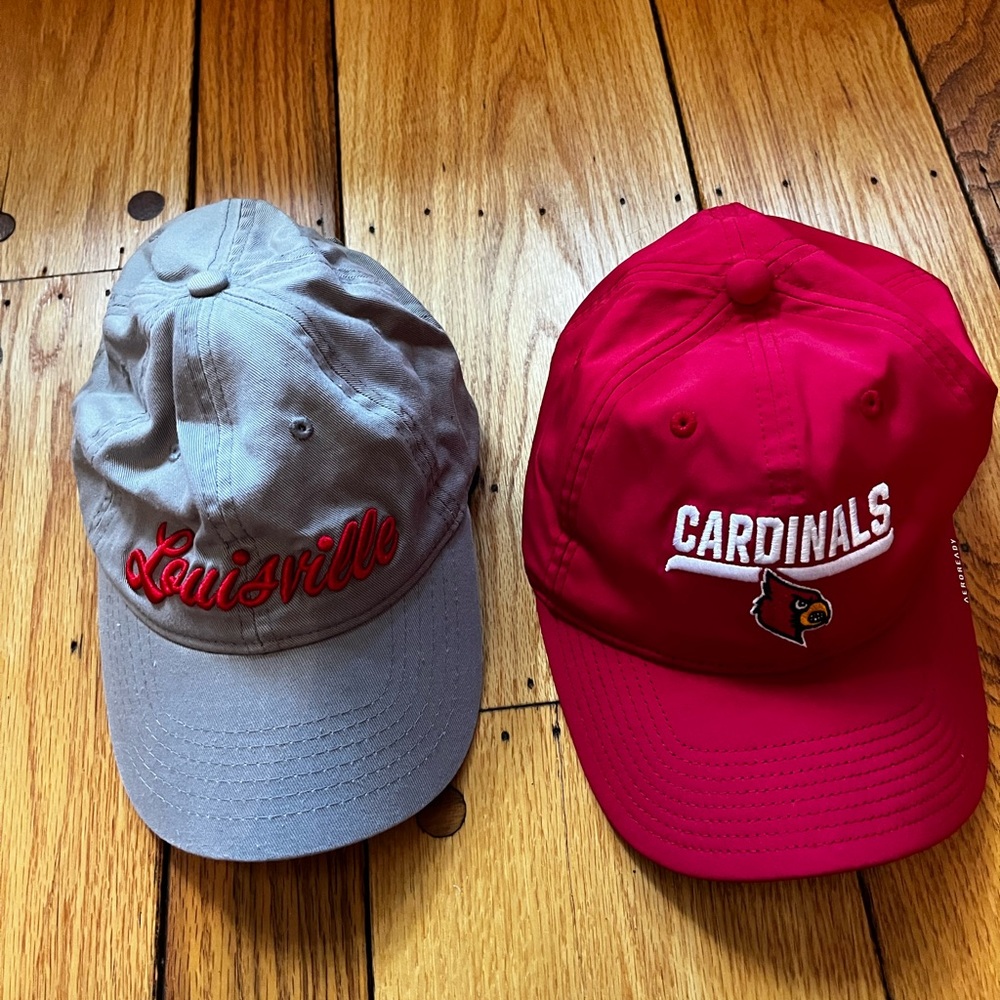 Louisville Cardinals Baseball Caps, new without tags